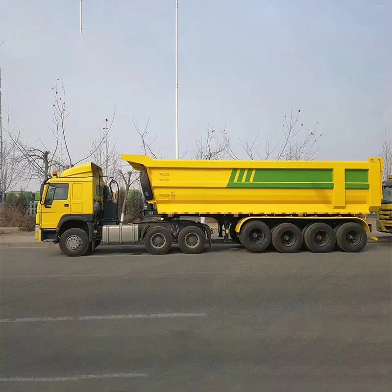 Aké sú použitia a vlastnosti Dump Semi Trailer?